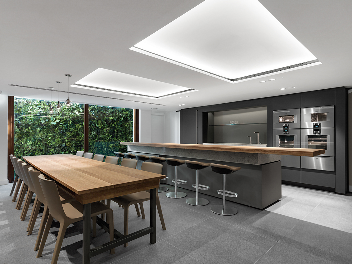 Gaggenau Showroom London muenchenarchitektur