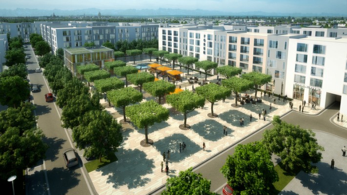 Visualisierung Bürgerplatz