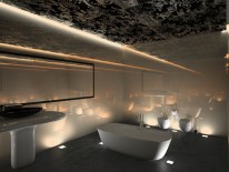 Visualisierung Designbad | © Tröger Architekten