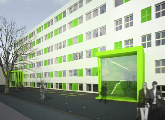 Eingänge | © Tröger Architekten