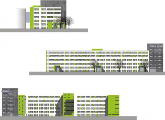 Ansichten | © Tröger Architekten