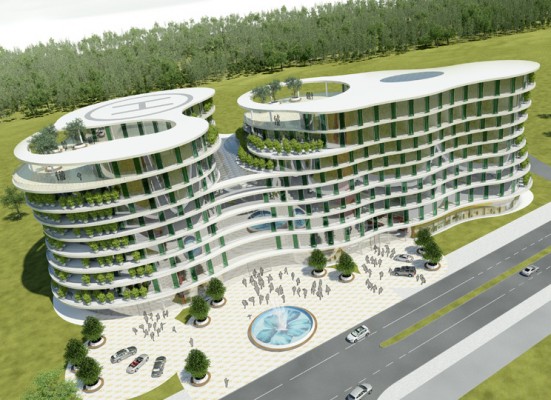 Luftbild | © Tröger Architekten