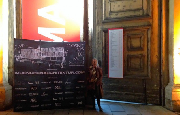 Closing Party: Regine Geibel, Inhaberin von muenchenarchitektur