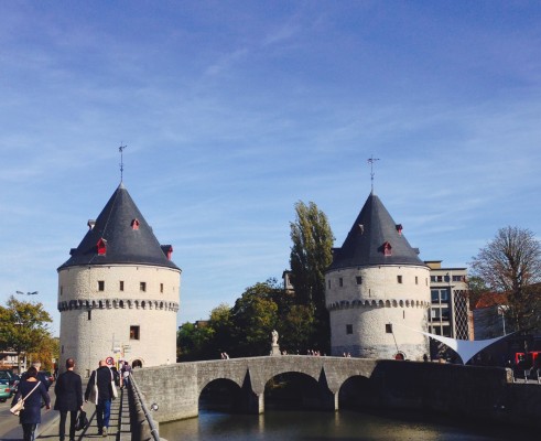 Bilderbuchbelgien - die Altstadt von Kortrijk