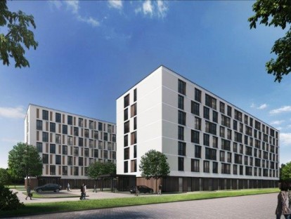 Hotelkomplex Ingolstädter Straße. © Residia