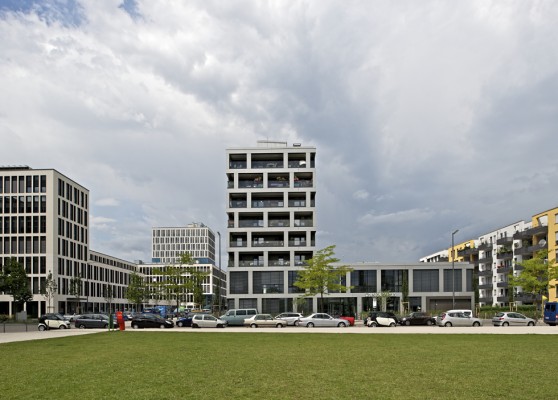 Neubau eines Wohn- und Verwaltungsgebäudes Arnulfpark MI6