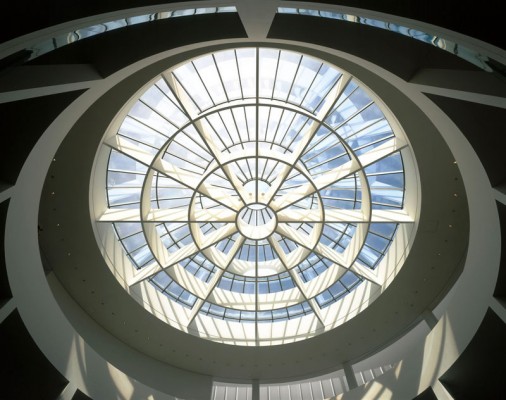 Blick in die Kuppel der Rotunde | © Pinakothek der Moderne