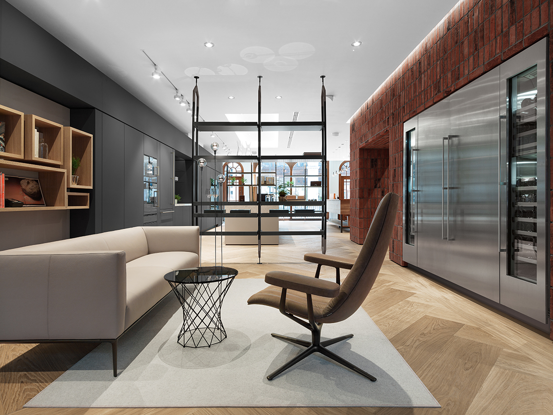 Gaggenau Showroom London MünchenArchitektur