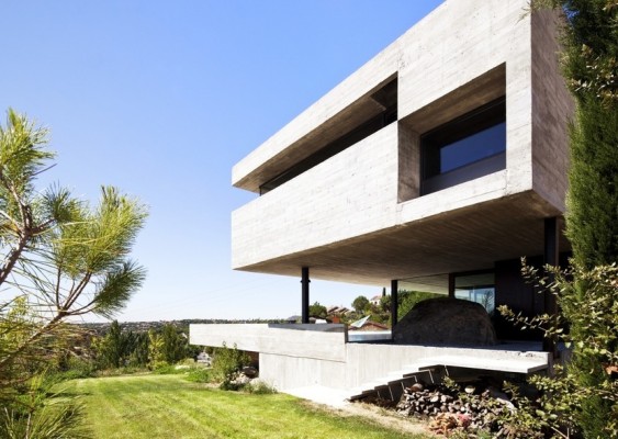 1. Platz: Doppelhaus in Madrid/Spanien von Iñaqui Carnice | © HÄUSER / Gunnar Knechtel