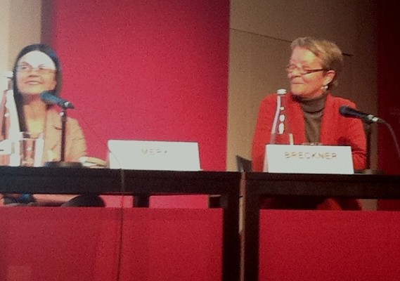 Prof. Elisabeth Merk und Prof. Dr. Ingrid Breckner