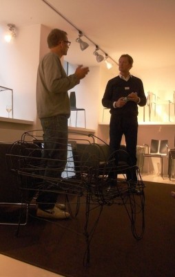 Designer Andreas Hermansen mit Christopher Clasen (Engelbrechts Deutschland)