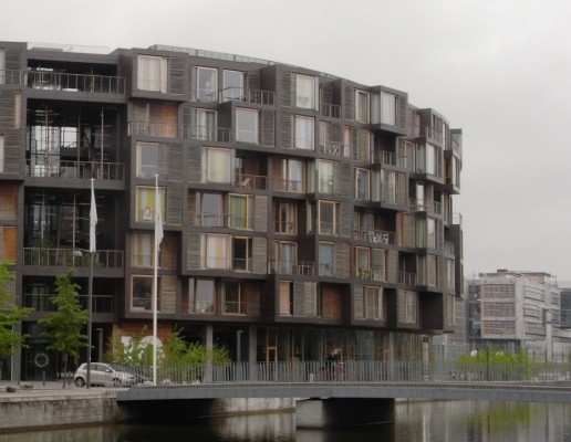 Das runde Tietgen Dormitory (ein Studentenwohnheim) von Lundgaard & Tranberg Architects
