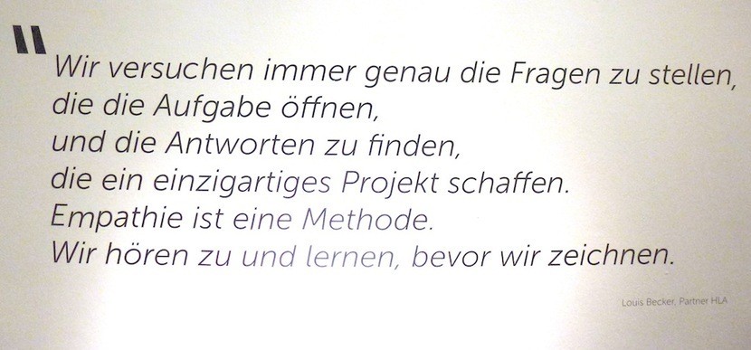 Prinzessinenbesuch zur Henning Larsen Werkschau