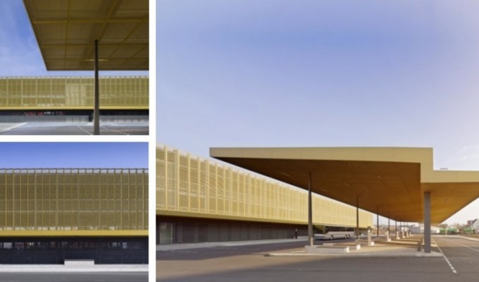 Busbahnhof und P+R Gebäude, Nördlingen: MORPHO-LOGIC I Architektur + Stadtplanung, München  | © Michael Heinrich