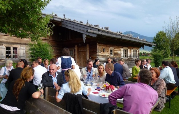 ...ausgezeichnetes Essen auf der Hütte