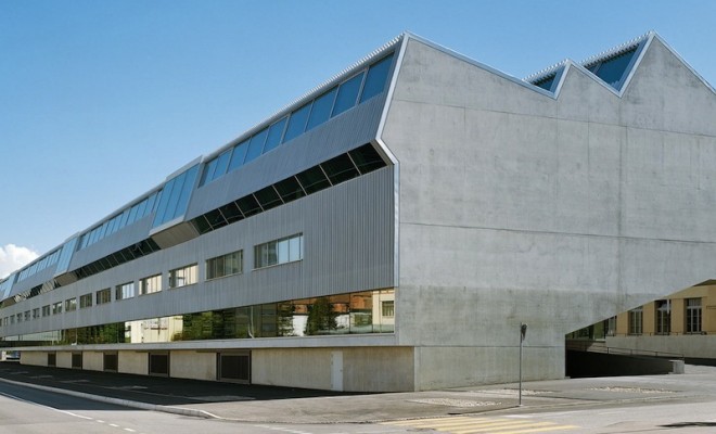 Ecole des Métiers, Fribourg | © Georg Aerni, Graber Pulver Architekten AG,  Zürich