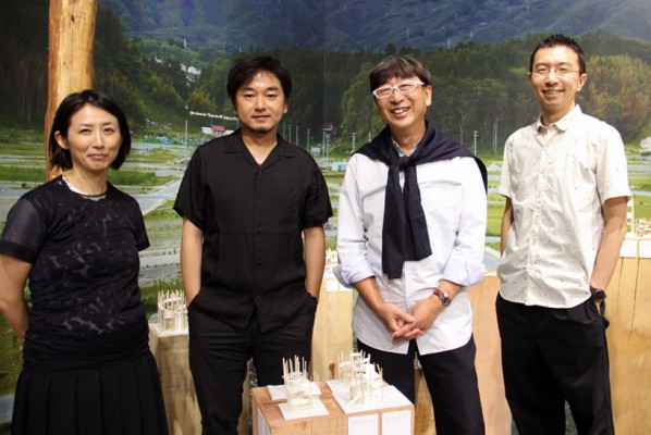 von links nach rechts: Kumiko Inui, Akihisa Hirata, Toyo Ito, Sou Fujimoto  | © Japan Foundation, 2012