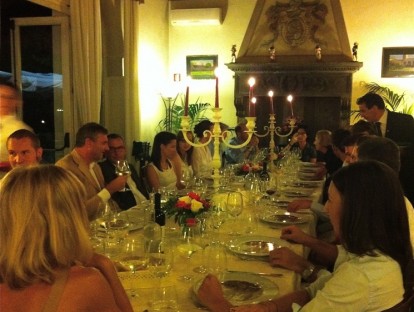 Abendessen im Hotel