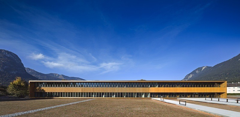 Neubau Finanzamt, Garmisch Partenkirchen, Architekt Reinhard Bauer München | © Michael Heinrich
