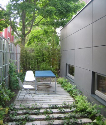 Kleiner Gartenbereich