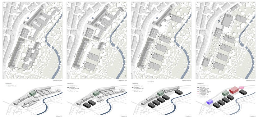 1. Preis Städtebau: Bauabschnitte