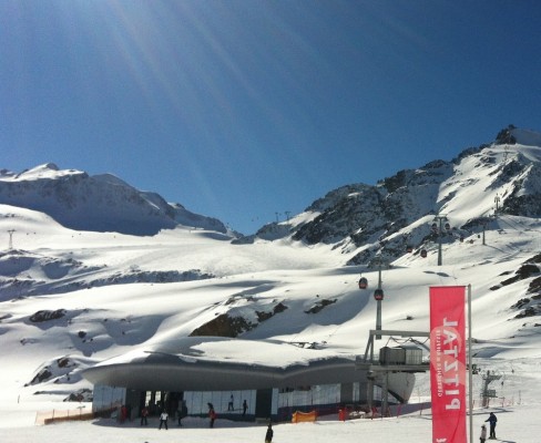 Mittel- und Bergstation(oben rechts) auf einen Blick