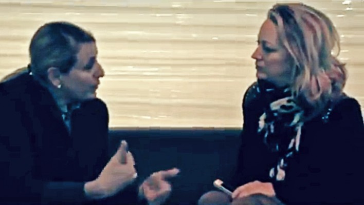 Regine Geibel im Interview mit Patricia Urquiola