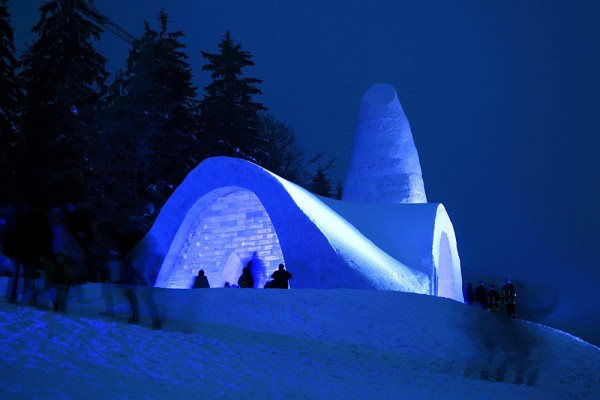 Nike für Symbolik: Schneekirche, Mitterfirmiansreut | © Köberl Döringer Architekten, Passau