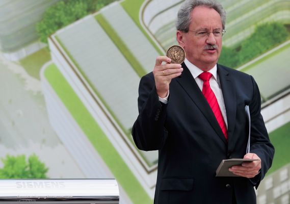 Oberbürgermeister Christian Ude | © Siemens Pressebild