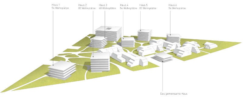 1. Preis Karl + Probst, München mit TOPOS Stadtplanung Landschaftsplanung Stadtforschung, Berlin