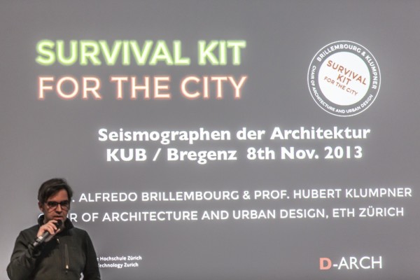 Hubert Klumpner von Urban-Think-Tank mit Lösungen für Megacitys