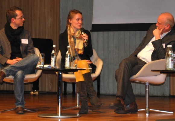 Elmar Kossel, Janina Gosseye, Christoph Grafe (v.l.n.r.)