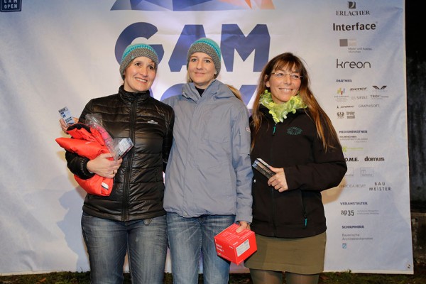 Snowboard Damen (v.l.: Britta Adelmann, Iris Wormsbächer, Anne Batisweiler)