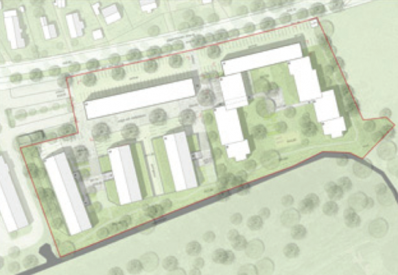 Anerkennung: Deppisch Architekten, Freising mit ver.de Landschaftsarchitektur, Freising