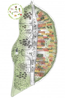 3. Preis Teamwerk-Architekten, Lageplan