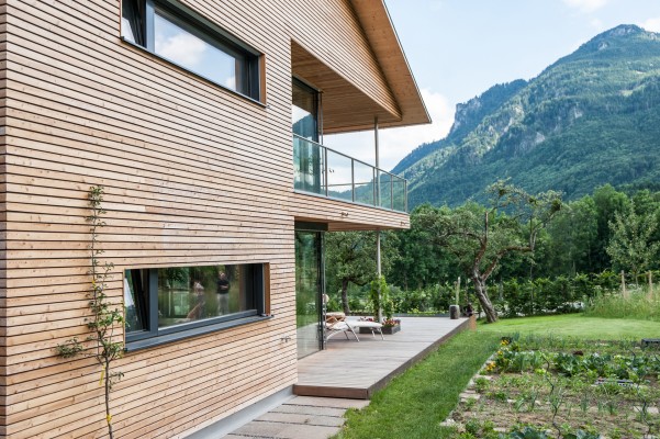 Niedrigstenergiehaus mit grandiosem Bergblick