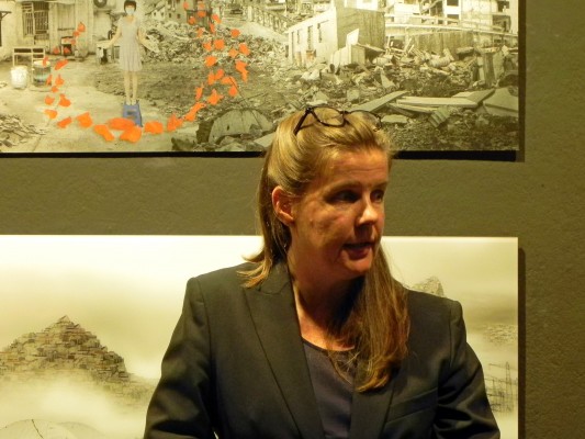 Geraldine Knudson, Leiterin München Tourismus, erörtert die letzten Entwicklungen des Tourismus in München