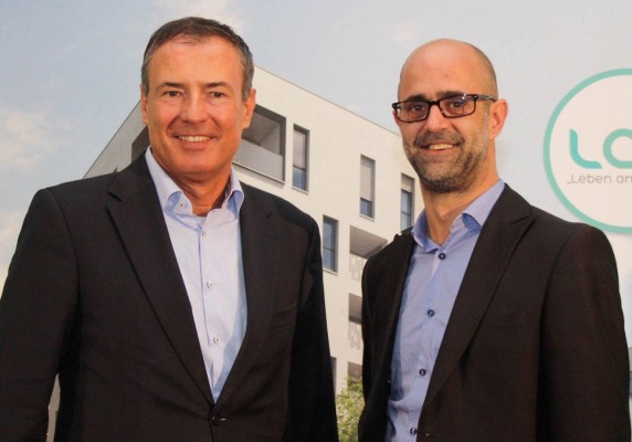 Architekt Heinz Mornhinweg und Manfred Senf, Geschäftsführer von ZIMA, © ZIMA