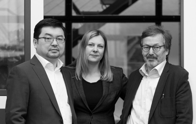 Von links nach rechts: Dr. Hong Li | Bianca Nitsch | Gerd Mann