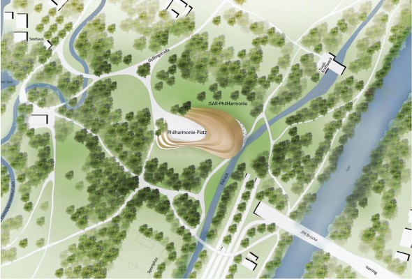 Lageplan © SBA Architektur und Städtebau