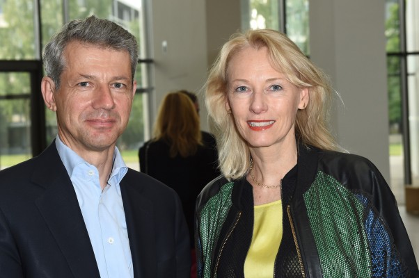 Florian Sundheimer (Kunsthändler) + Tine Nehler (Pressechefin Pinakotheken)