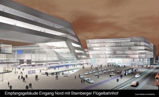 Planung Hauptbahnhof München muenchenarchitektur