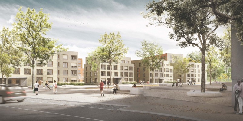1.Preis WA2(3) © Dressler Mayerhofer Rössler Architekten und Stadtplaner, München