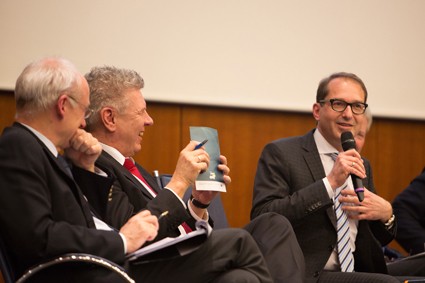 Peter Driessen, Dieter Reiter, Alexander Dobrindt © Anja Wechsler