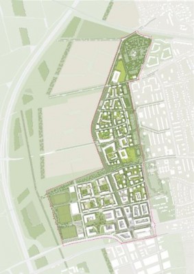 Übersicht Freikam Nord, 1. Realisierungsabschnitt