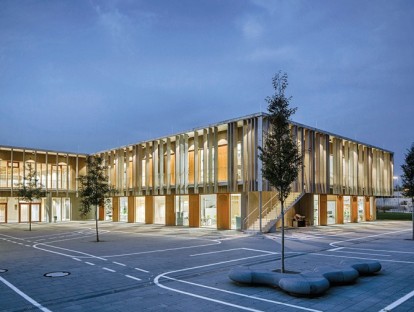 Beispielgebäude für die Untersuchung: Grundschule am Ilse-von-Twardowski-Platz (Balda Architekten GmbH, Fürstenfeldbruck) © Quirin Leppert