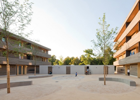 Kategorie Wohnungsbau: Energieeffizienter Wohnungsbau Ansbach; Deppisch Architekten, Freising; Foto: Sebastian Schels