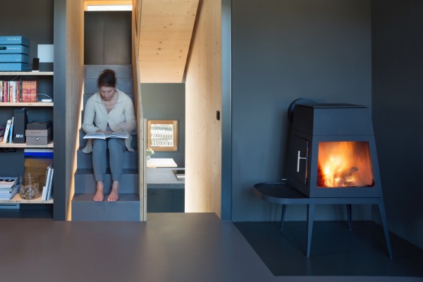 Ferienhaus am Auerbach, Oberaudorf; Christine Arnhard Innenarchitektin und Markus Eck Architekt, München; Foto: Florian Holzherr