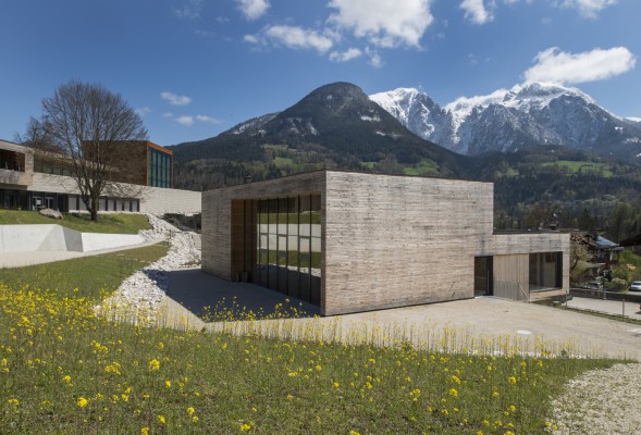 Haus der Berge, Berchtesgaden; Staatliches Bauamt Traunstein/Atelier Brückner, Stuttgart; Foto: Josephine Unterhauser