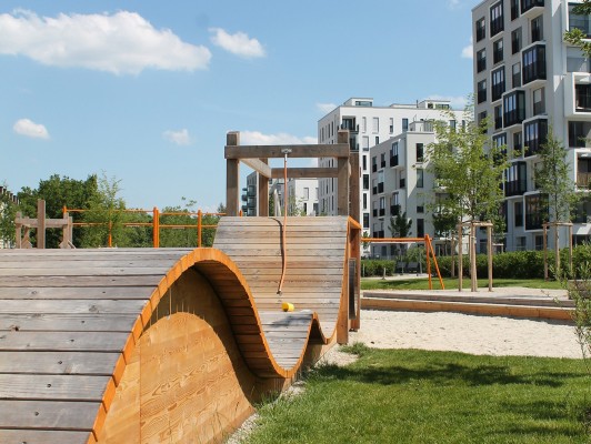 Ehemaliges AGFA-Gelände, München-Obergiesing - Lex-Kerfers Landschaftsarchitekten BDLA